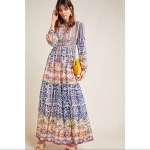 Anthropologie Anastasia Maxi Dress